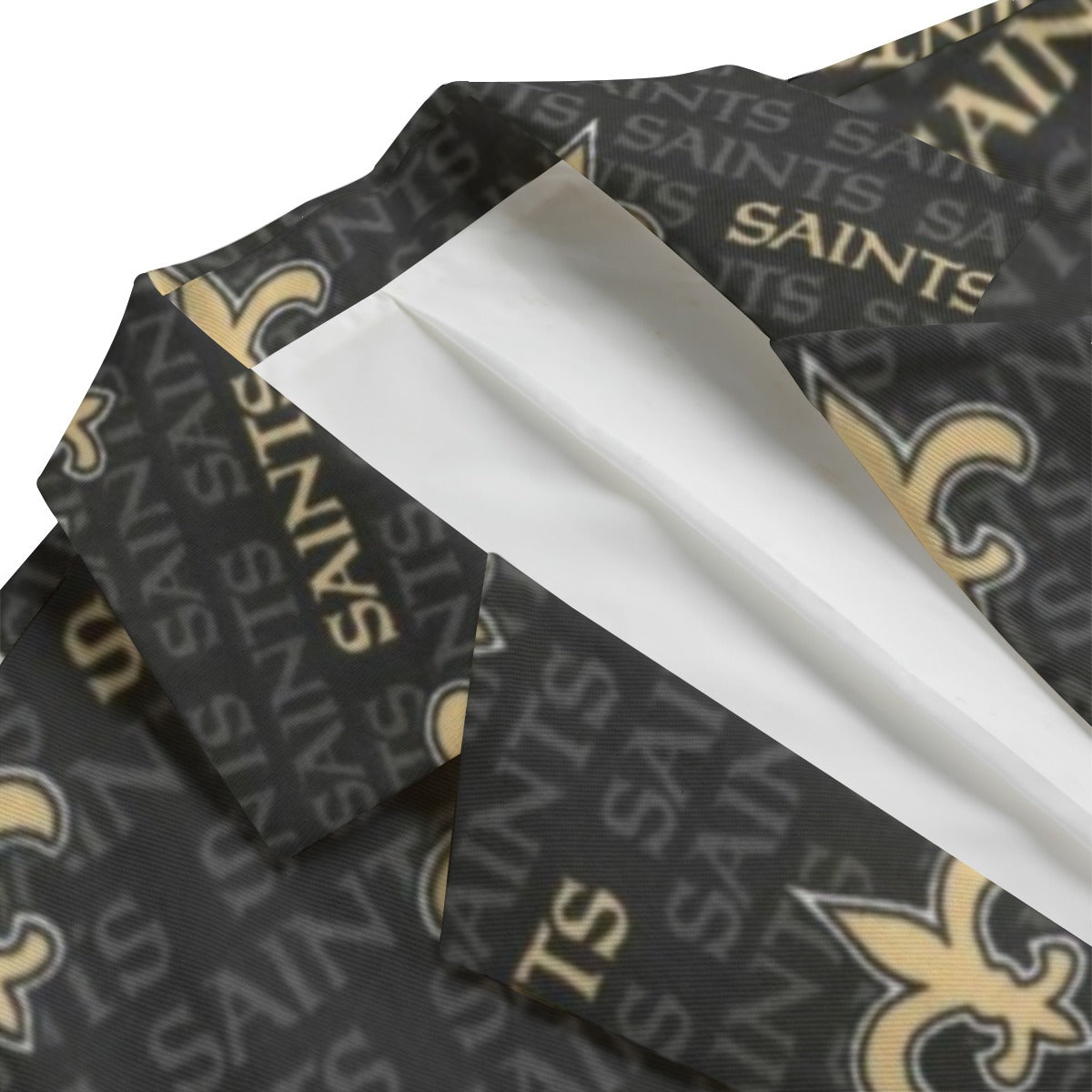 New Orleans Saints Suit Flat Lapel Collar Blazer