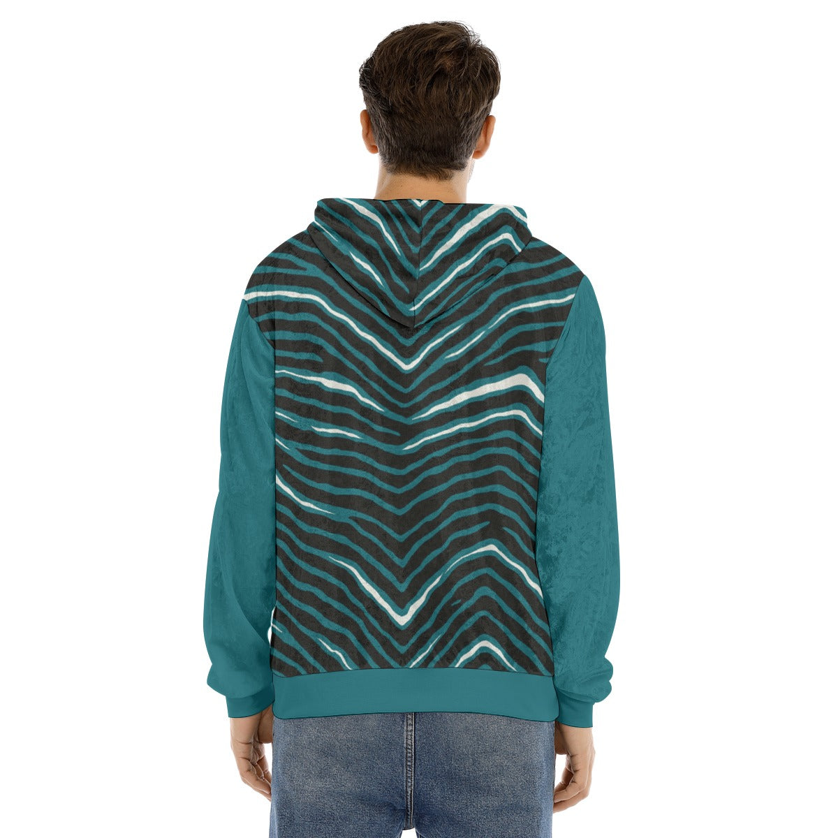 Philadelphia Football Game Day All-Over Print Men's Pullover Hoodie | Velvet