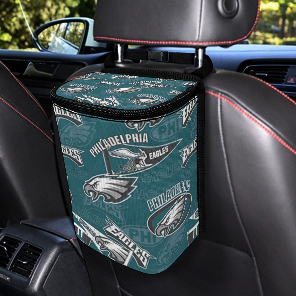 Philadelphia Football Game Day Car Hanging Trash Bin