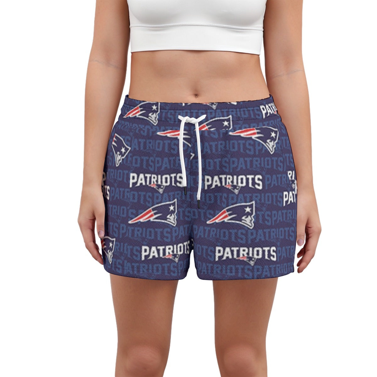 New England Football Game Day All-Over Print Women's Shorts