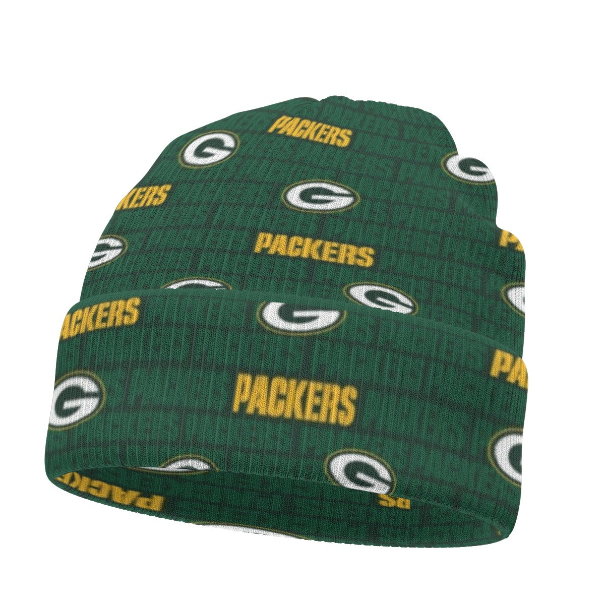 Green Bay Football Game Day All-Over Print Knitted Hat