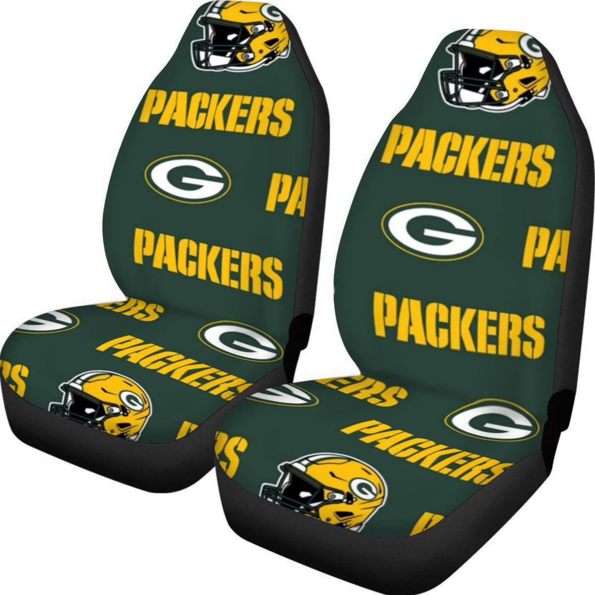 Green Bay Football Game Day Universal Car Seat Cover With Thickened Back