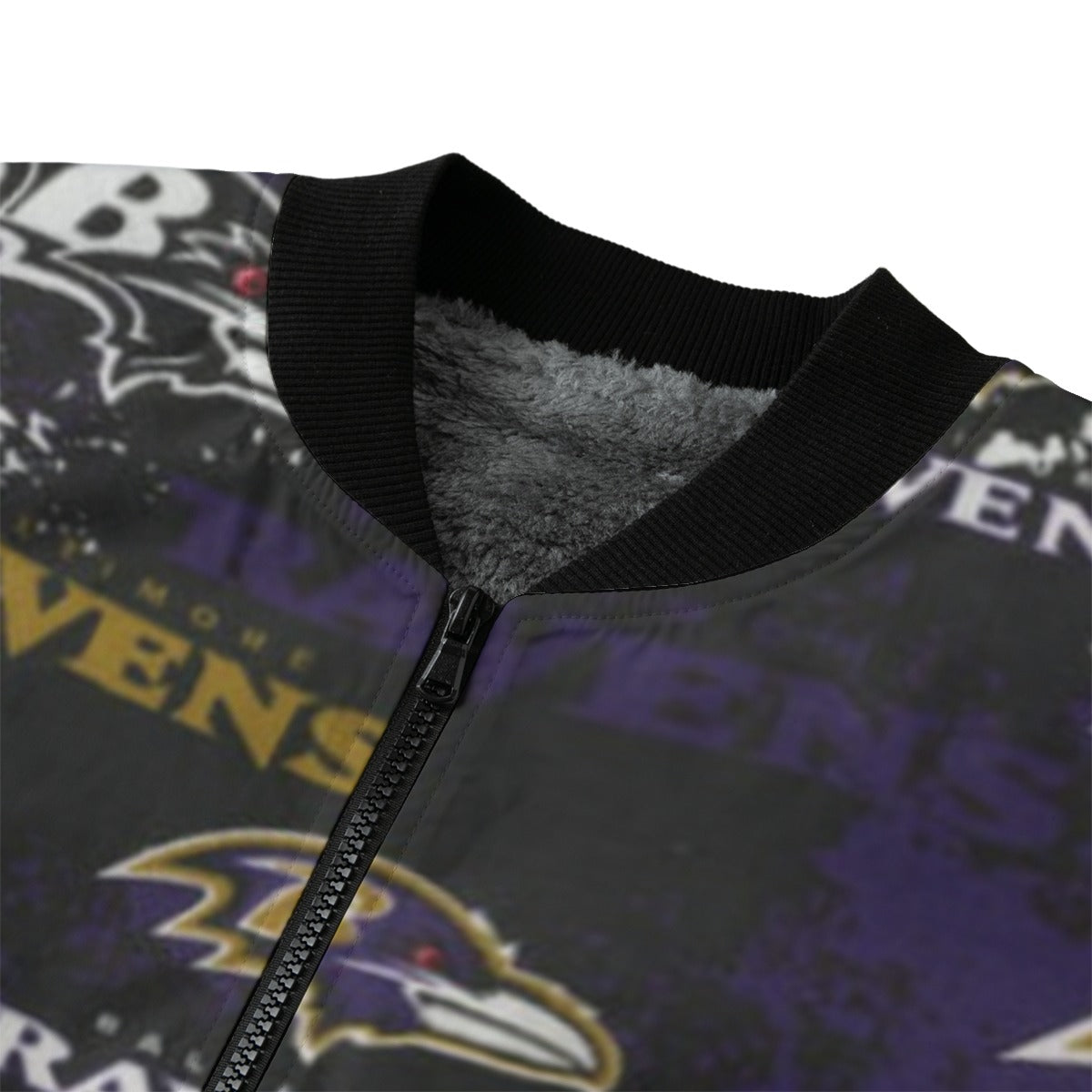 Baltimore Ravens Fleece Bomber Jacket