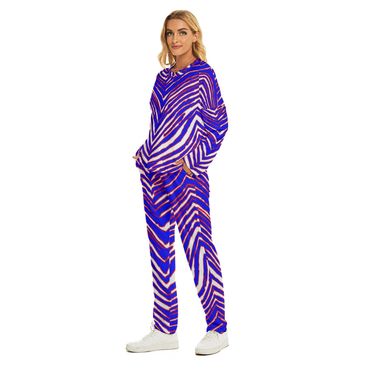 Buffalo Bills Zubaz Women's Pajama Suit
