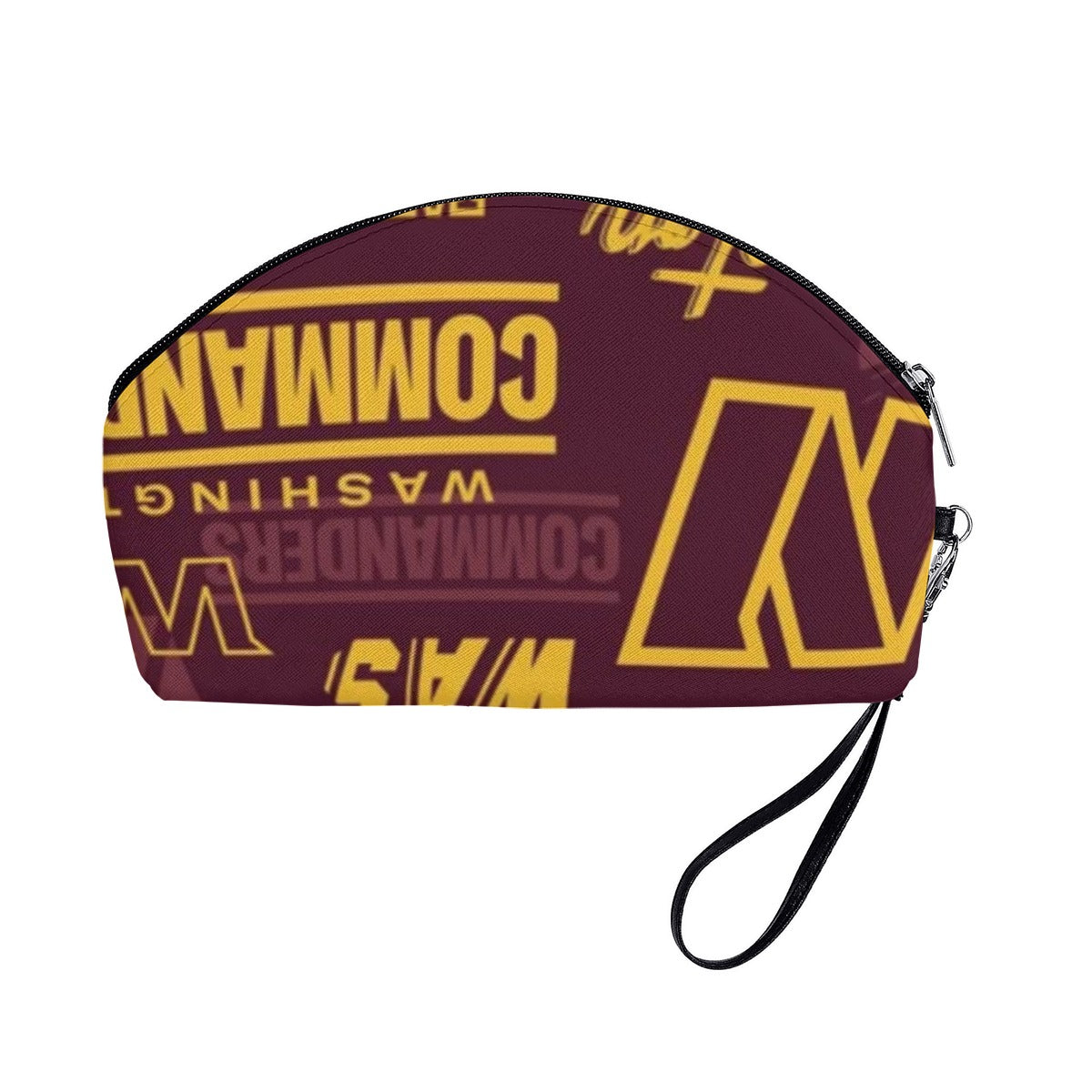 Washington Commanders Curved Cosmetic Bags
