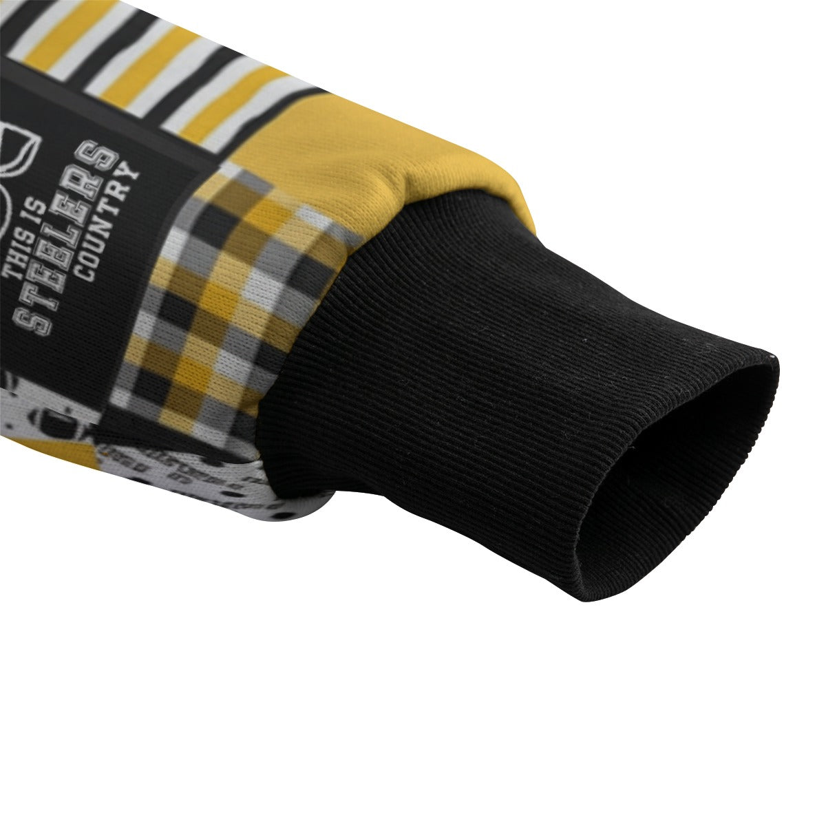 Pittsburgh Steelers All-Over Print Unisex Knitted Fleece Lapel Outwear