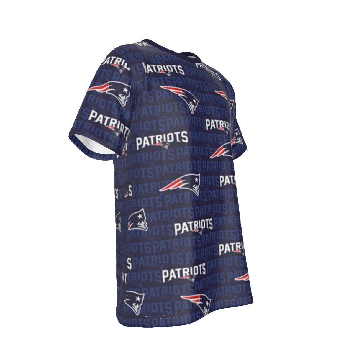 New England Football Game Day All-Over Print Men's T-shirt | Birdseye