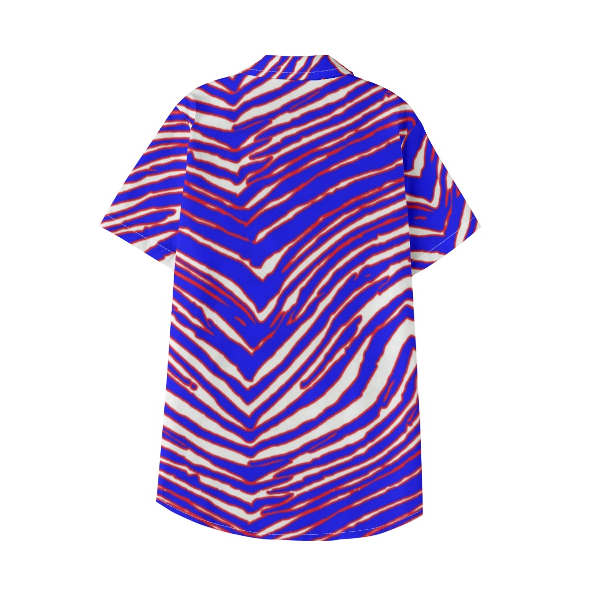 Buffalo Bills Zubaz Kid's Hawaiian Vacation Shirt | 115GSM Cotton poplin