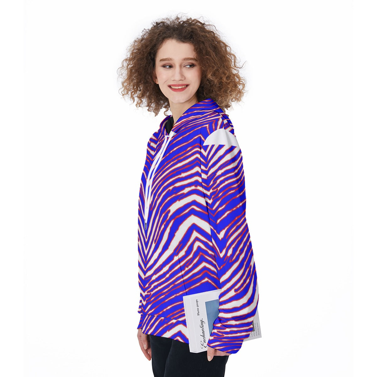 Buffalo Bills Zubaz Women's Pullover Hoodie