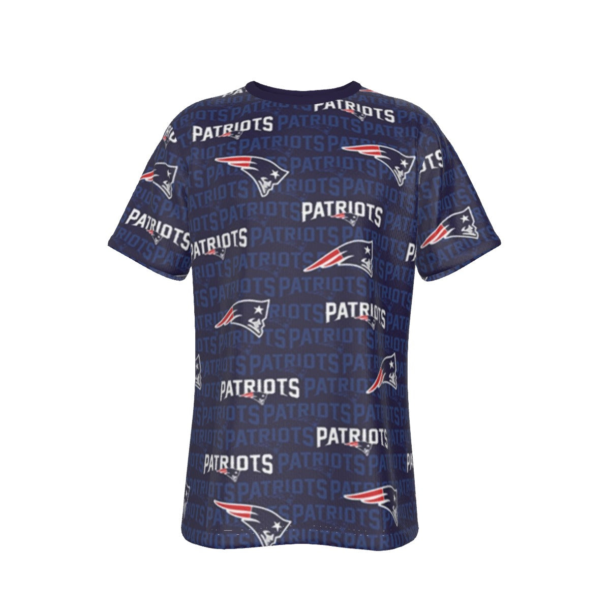 New England Football Game Day All-Over Print Men's T-shirt | Birdseye