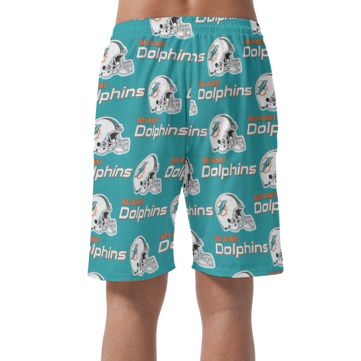 Miami Football Game Day All-Over Print Men's Casual Short Pants