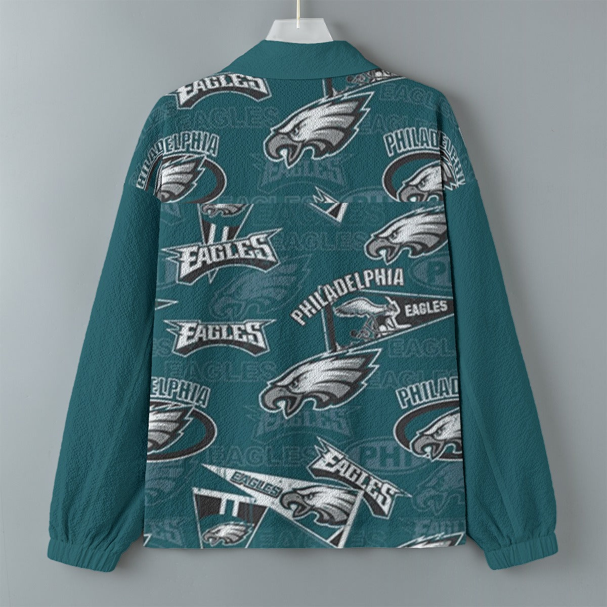 Philadelphia Football Game Day All-Over Print Men's Casual Lapel Jacket