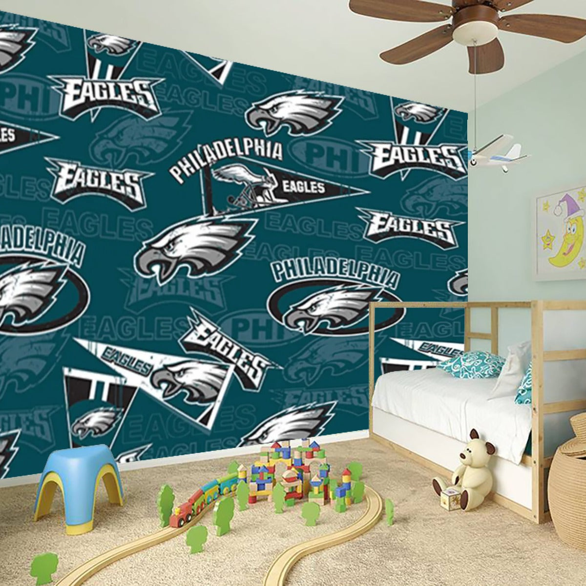 Philadelphia Football Game Day Wall Stickers