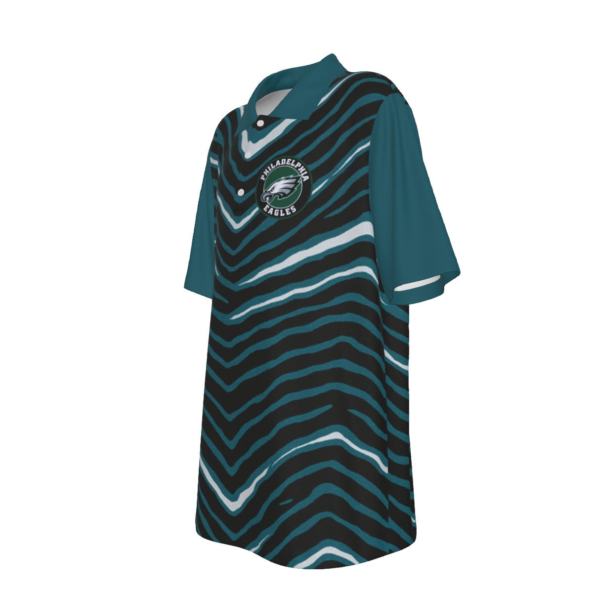 Philadelphia Football Game Day All-Over Print Teenage UV Protection POLO Shirt