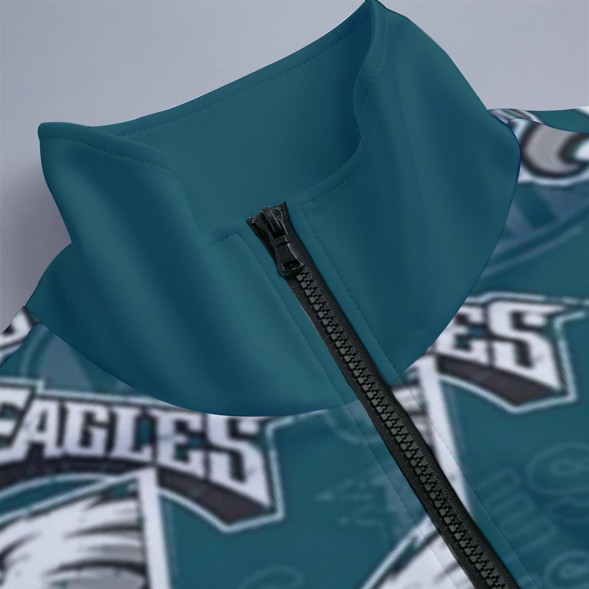 Philadelphia Football Game Day All-Over Print Men's Stand-up Collar Vest