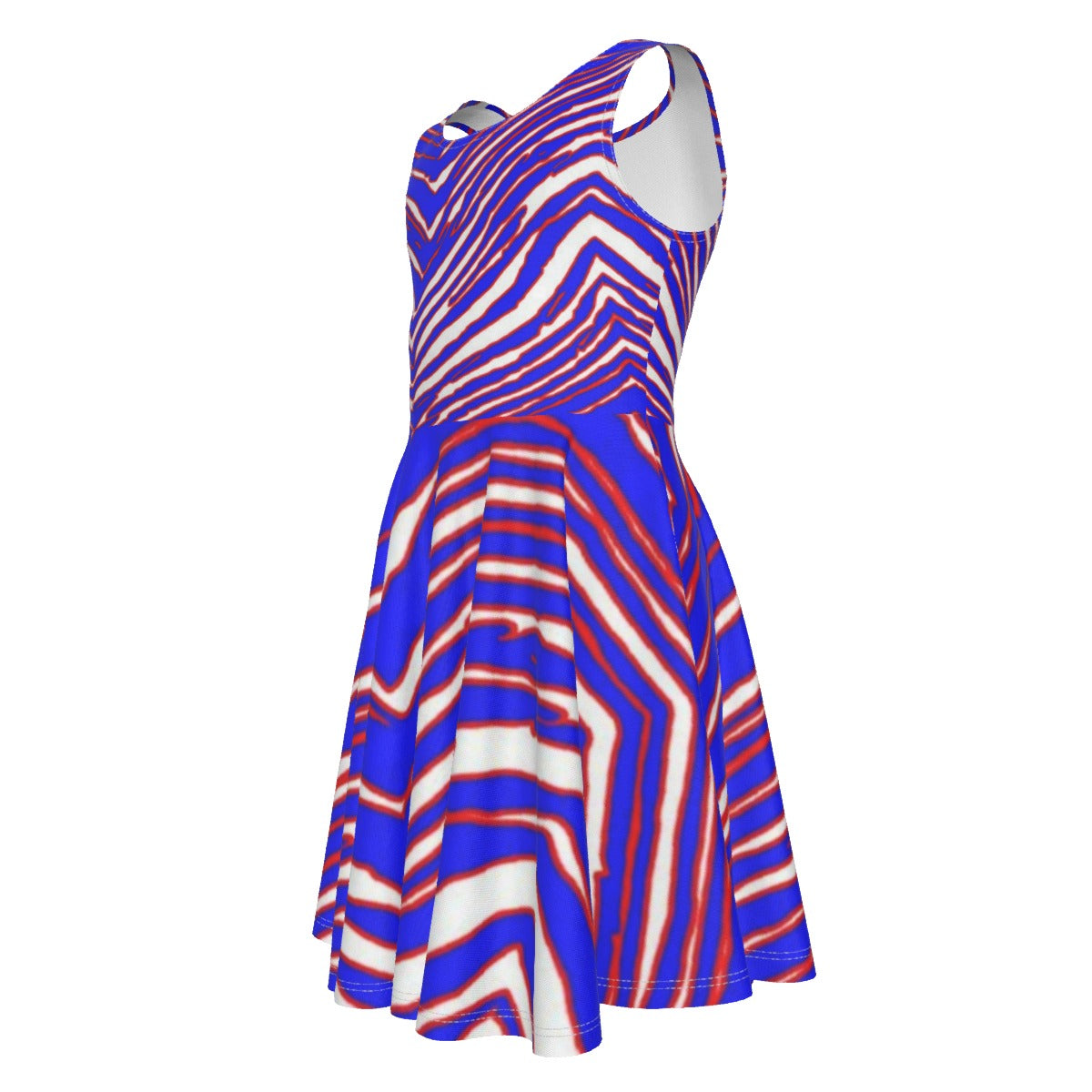 Buffalo Bills Zubaz Kid's Sleeveless Vest Dress