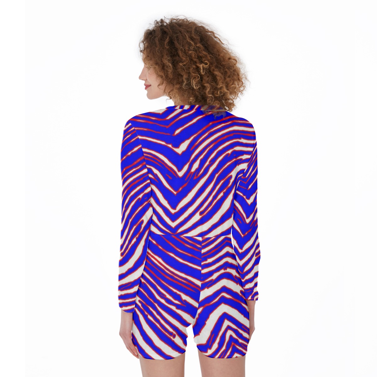 Buffalo Bills Zubaz One-Piece Women's Pajamas