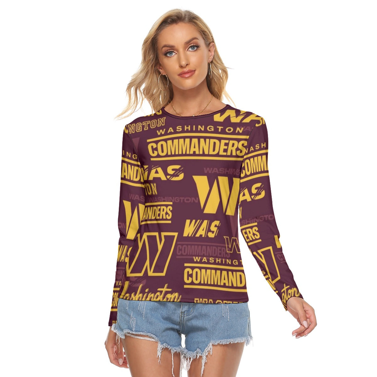 Washington Commanders Women's Stretchable long Sleeve Top