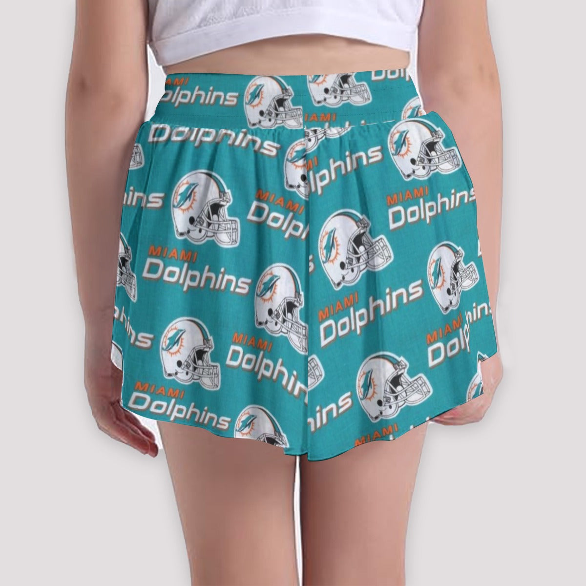 Miami Football Game Day All-Over Print Girls' Sports Culottes