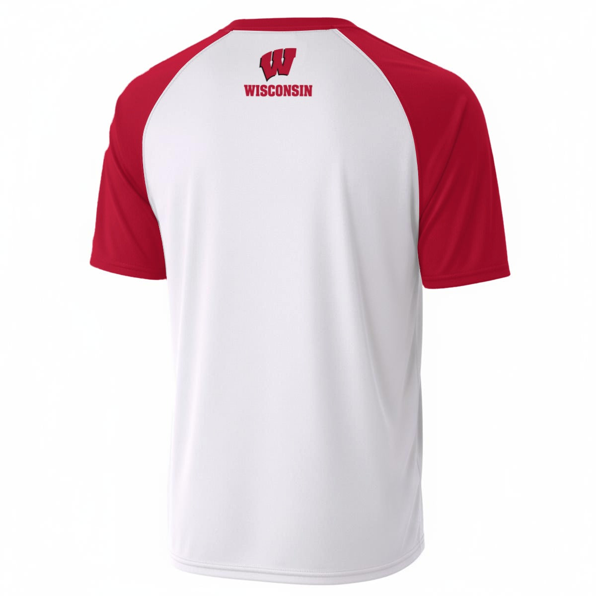Wisconsin Madison Badgers V-Neck Short Sleeve T-Shirt