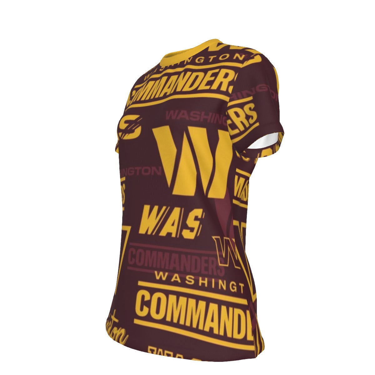 Washington Commanders Women's Round T-Shirt|210GSM