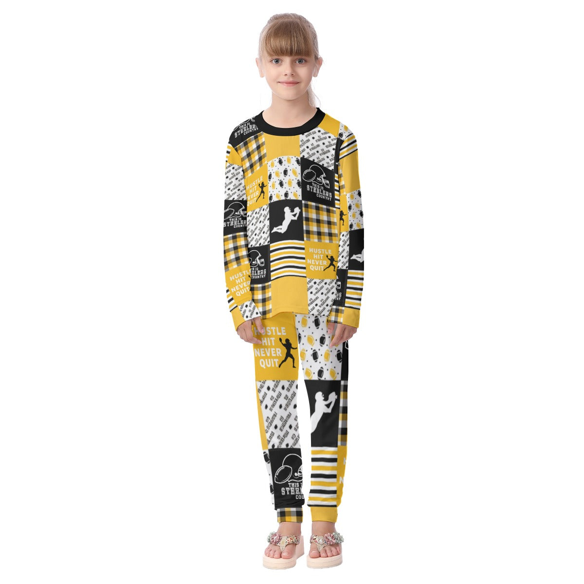 All-Over Print Kid's Pajamas Set
