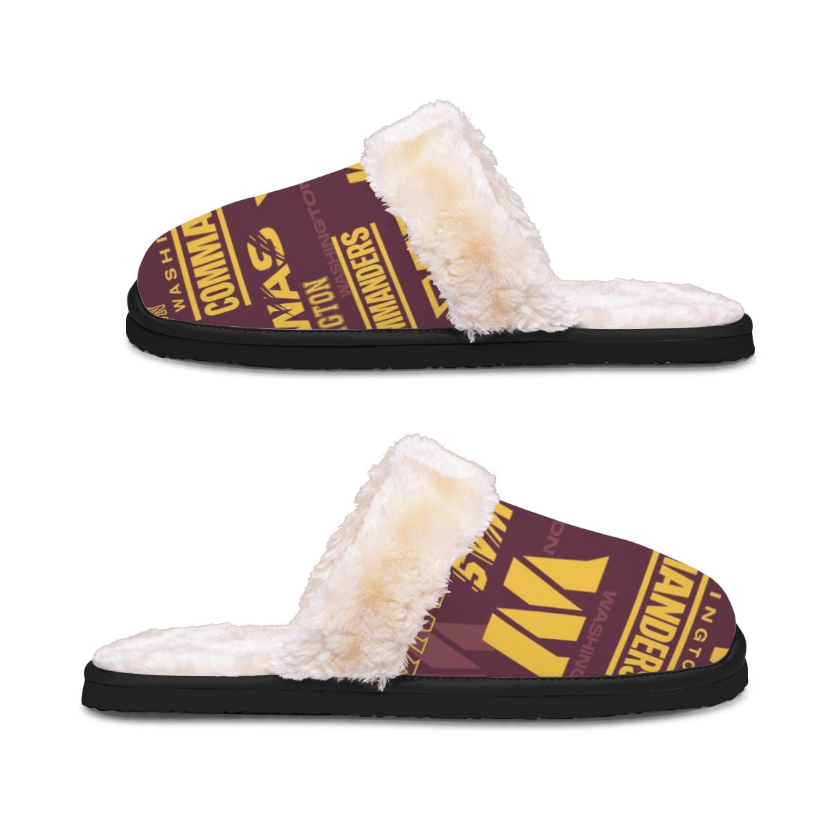 Washington Commanders Men's Home Plush Slippers