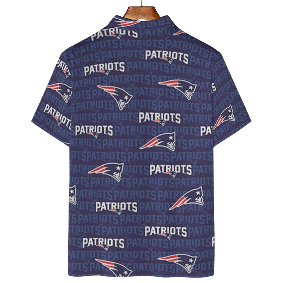 New England Football Game Day All-Over Print Men's Polo Shirt | 180GSM