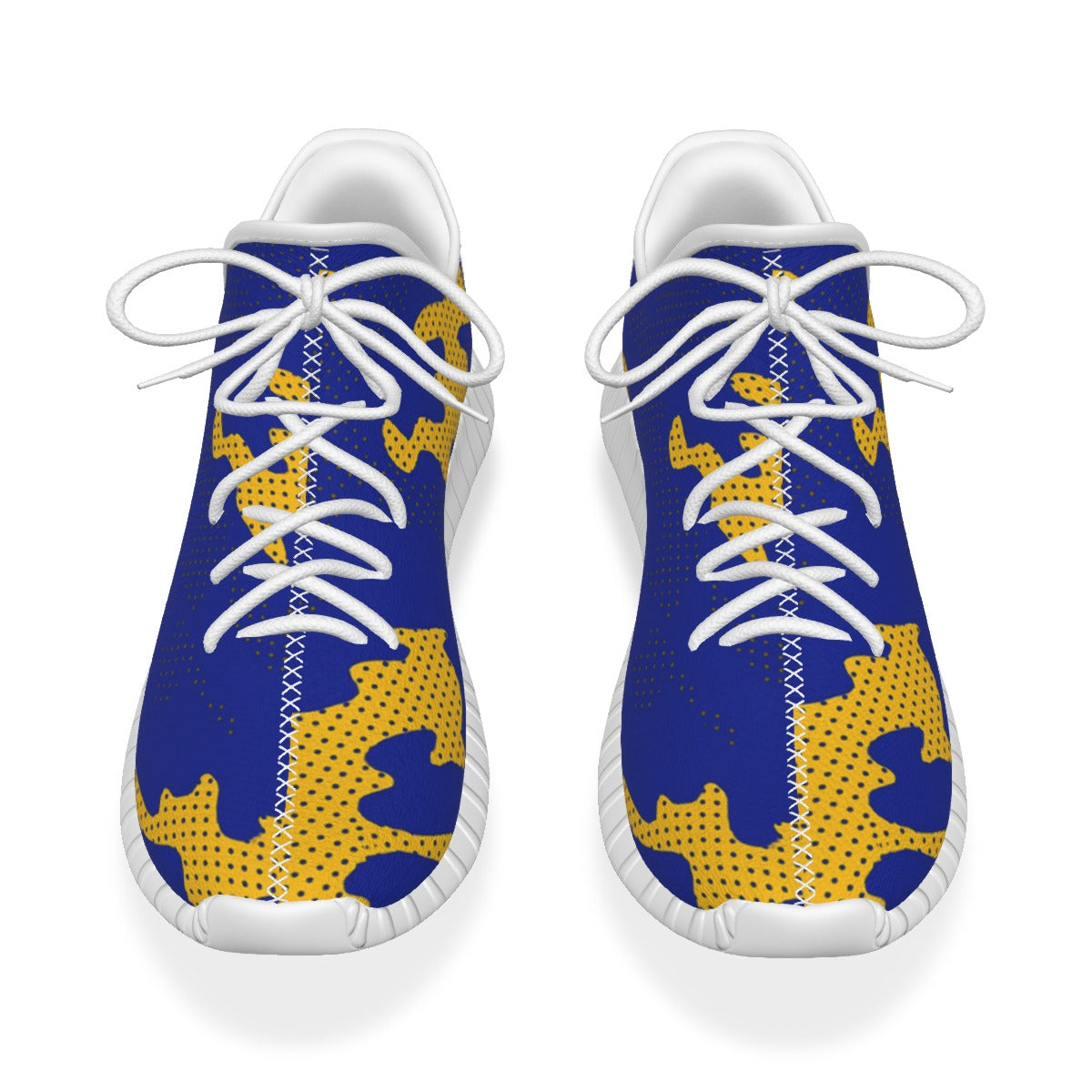 Urban Legend Pittsburgh Panthers Royal Blue Gold White Camo Coconut Sneakers Shoes