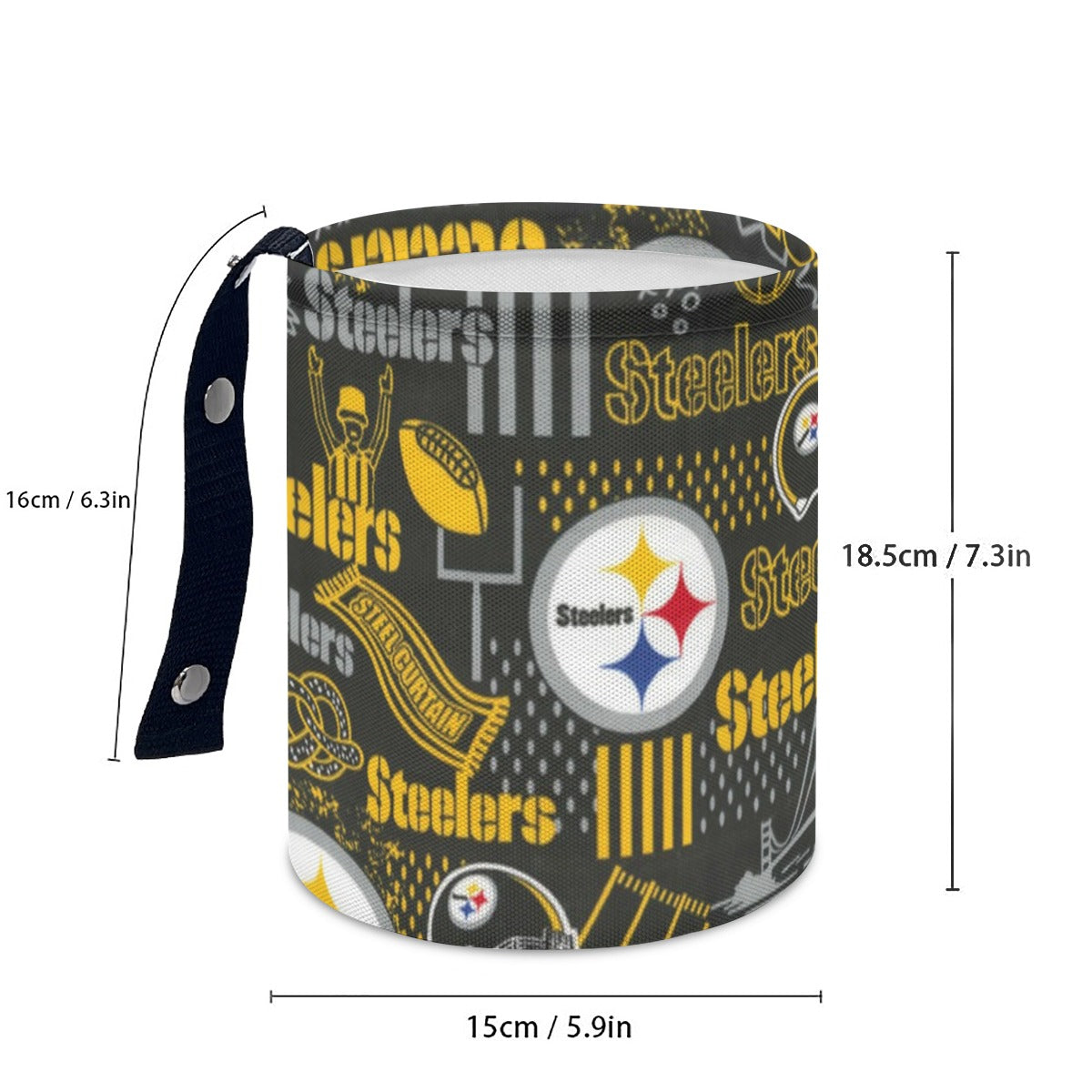 Minimalist Fabric Car Trash Can