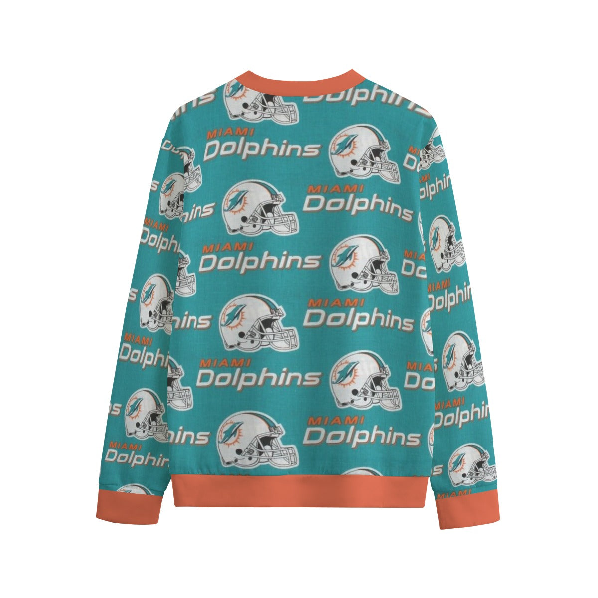 Miami Football Game Day All-Over Print Men's Round-neck Sweatshirt | Interlock