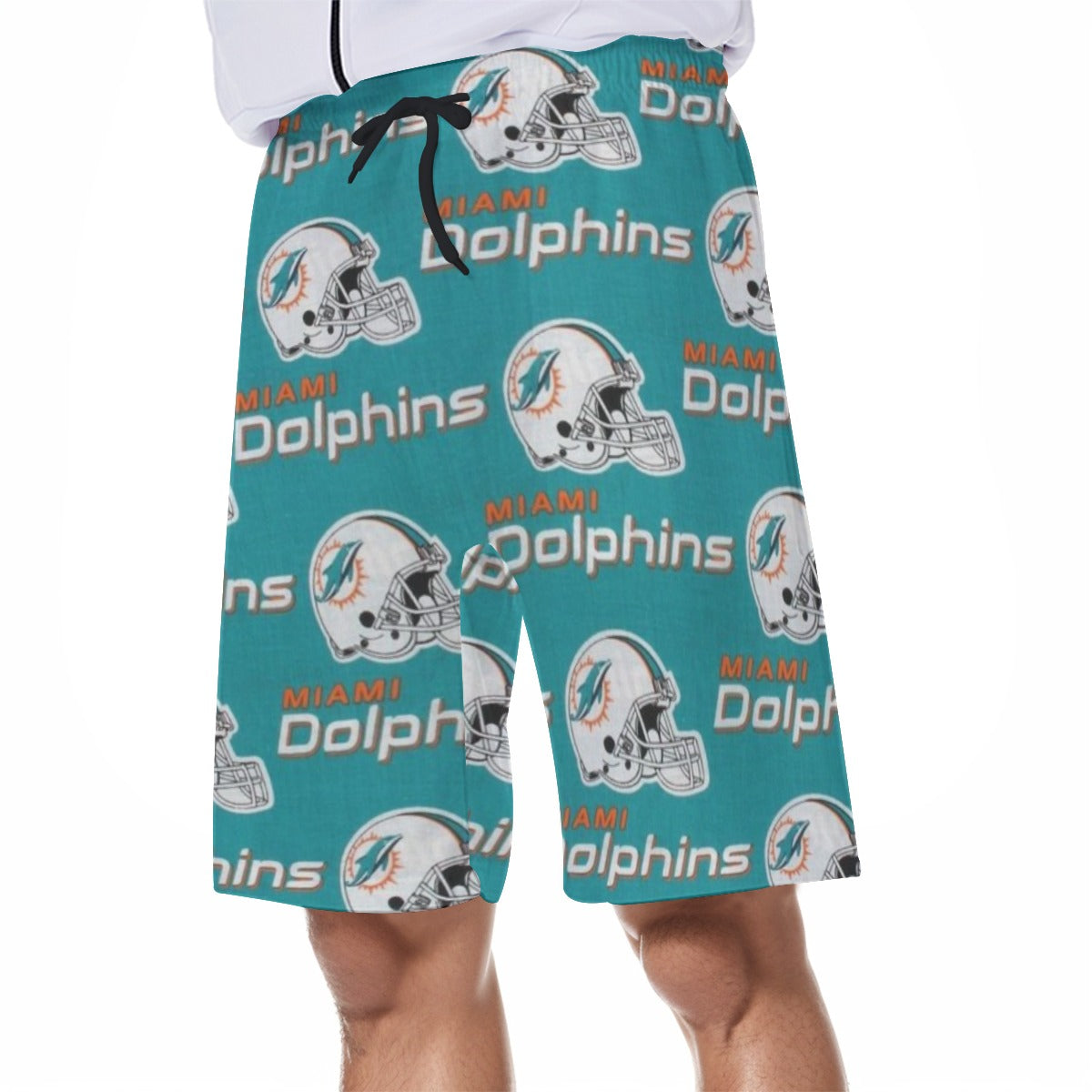 Miami Football Game Day All-Over Print Men's Beach Shorts