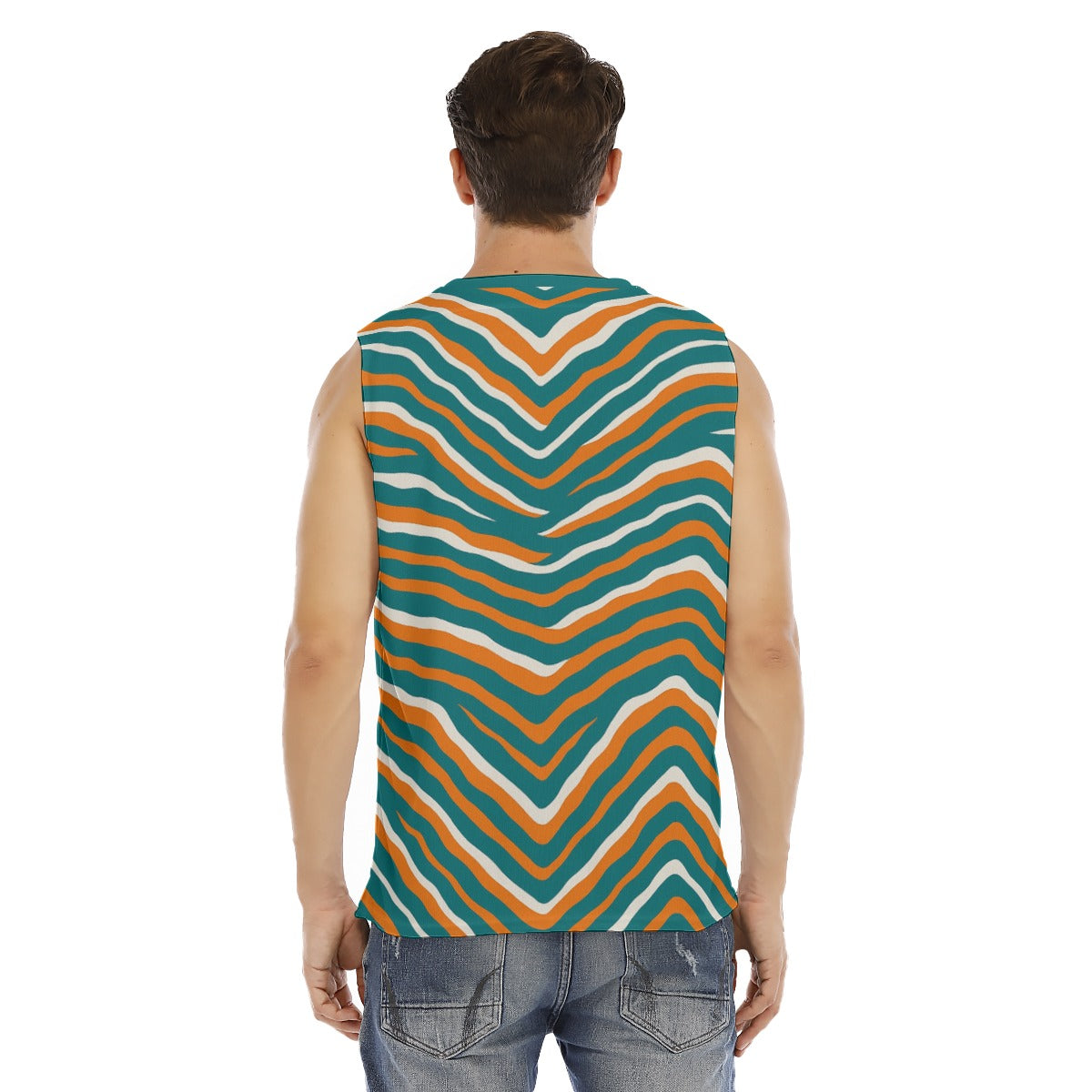 Miami Football Game Day All-Over Print Men's O-neck Tank Top