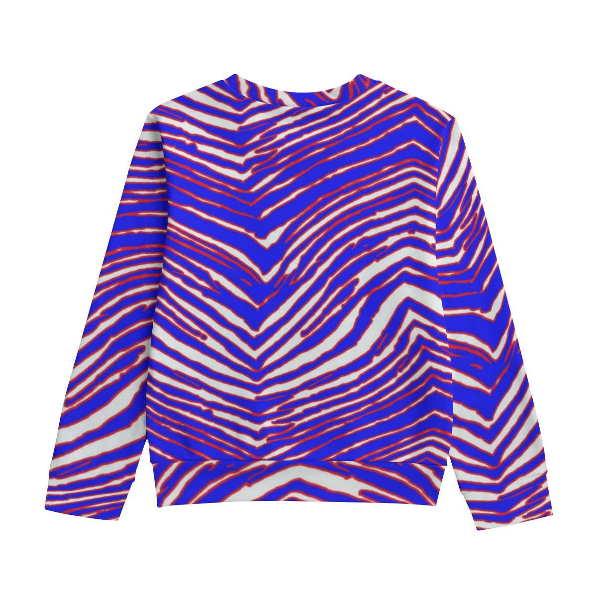 Buffalo Bills Zubaz Kid's Round Neck Sweatshirt | 310GSM Cotton