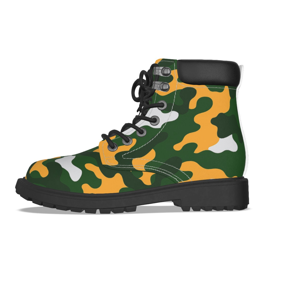 Green Bay Football Game Day All-Over Print Men's Short Boots