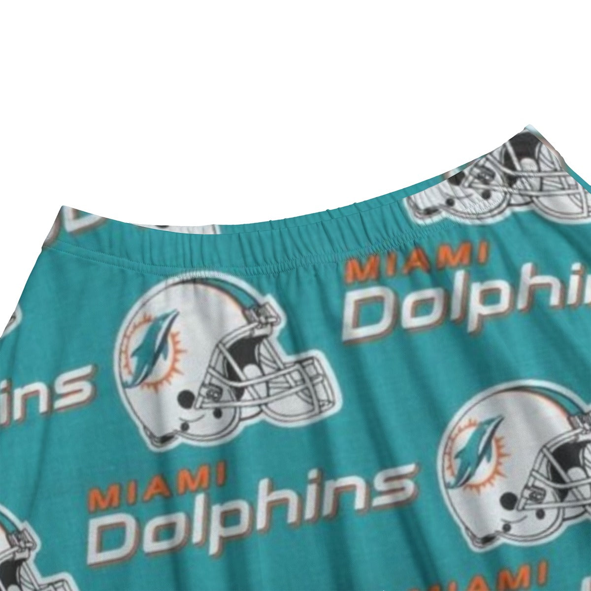 Miami Football Game Day All-Over Print Women's Bazyrey Skirts With pocket