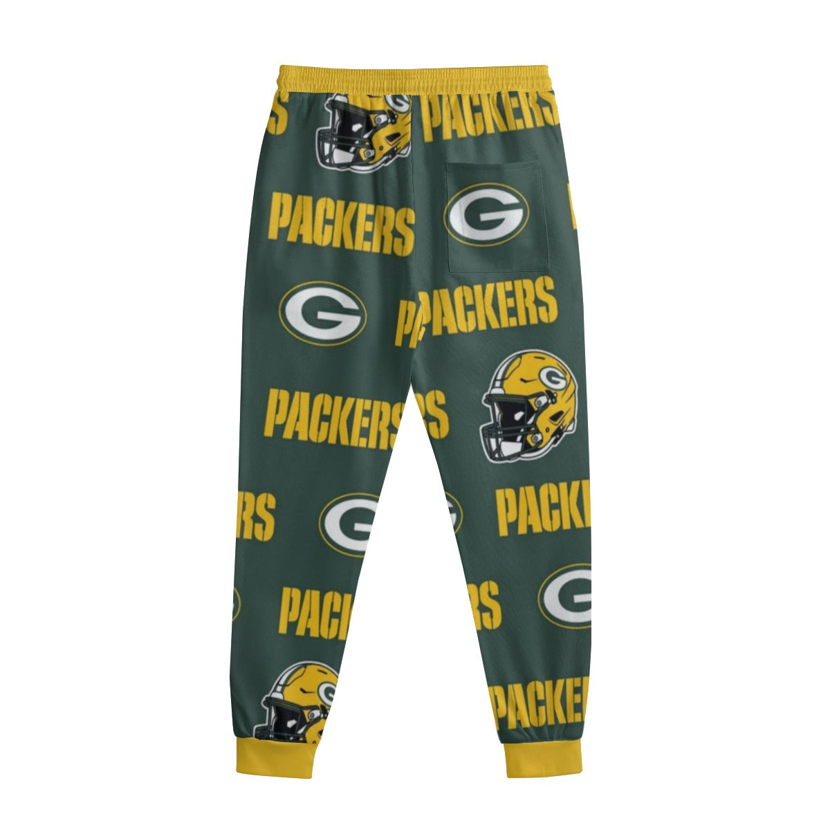 Green Bay Football Game Day All-Over Print Men's Sweatpants With Waistband