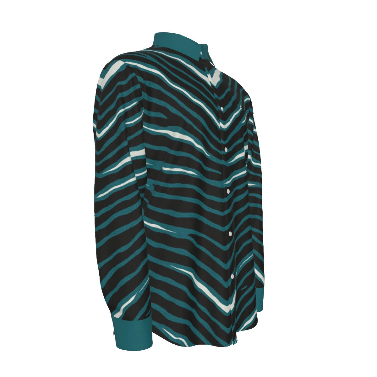 Philadelphia Football Game Day All-Over Print Men's Long Sleeve Shirt | 115GSM Cotton poplin