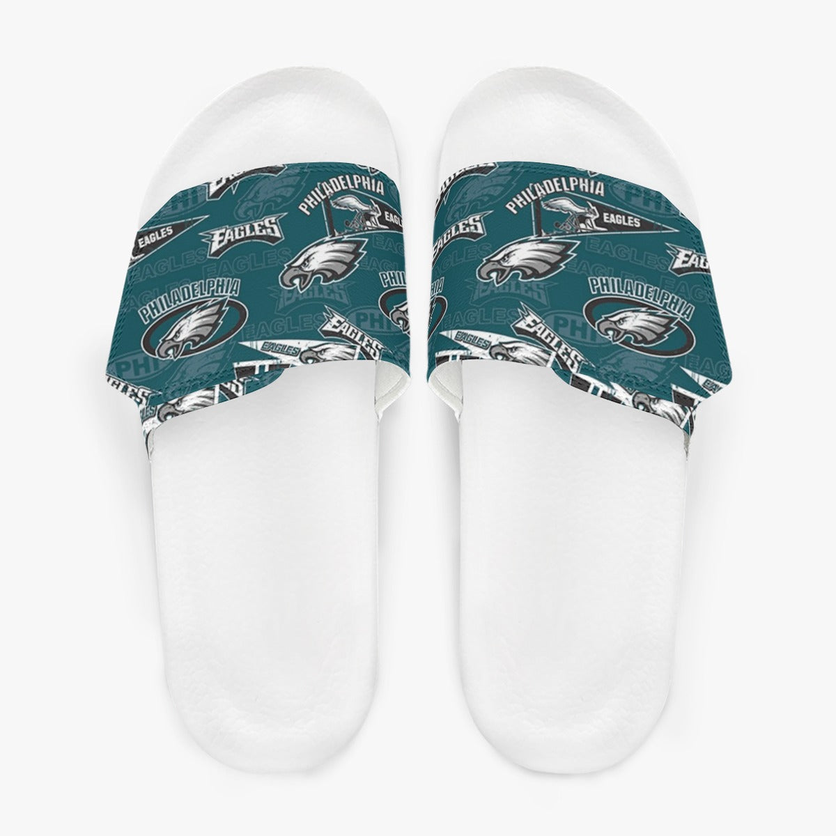 Philadelphia Football Game Day Men's Velcro Slippers