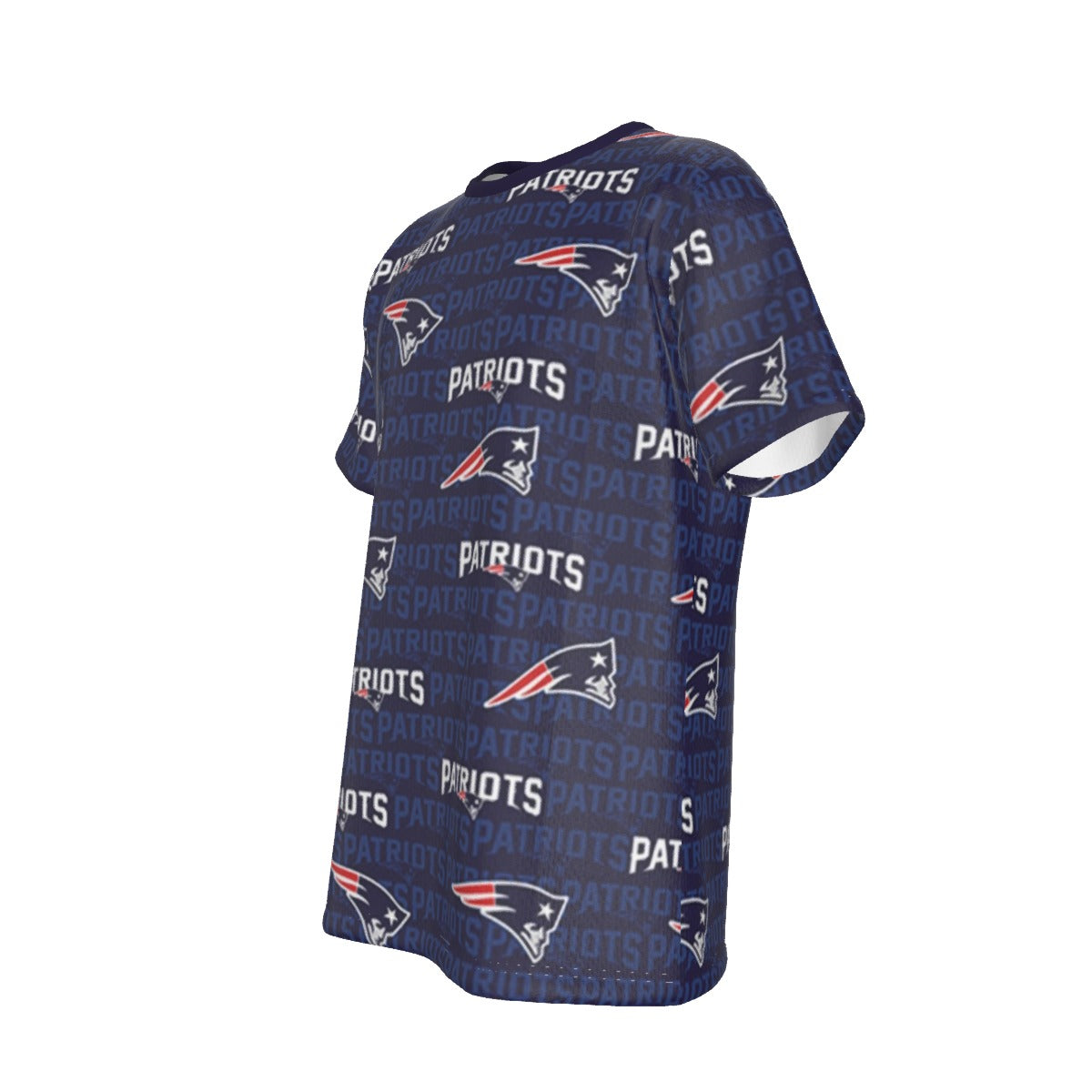 New England Football Game Day All-Over Print Men's T-shirt | Birdseye