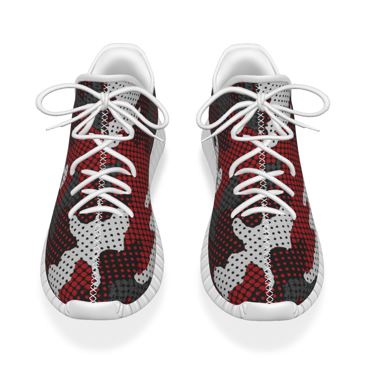 Arkansas - Razorbacks Red White Black Camo Coconut Sneakers