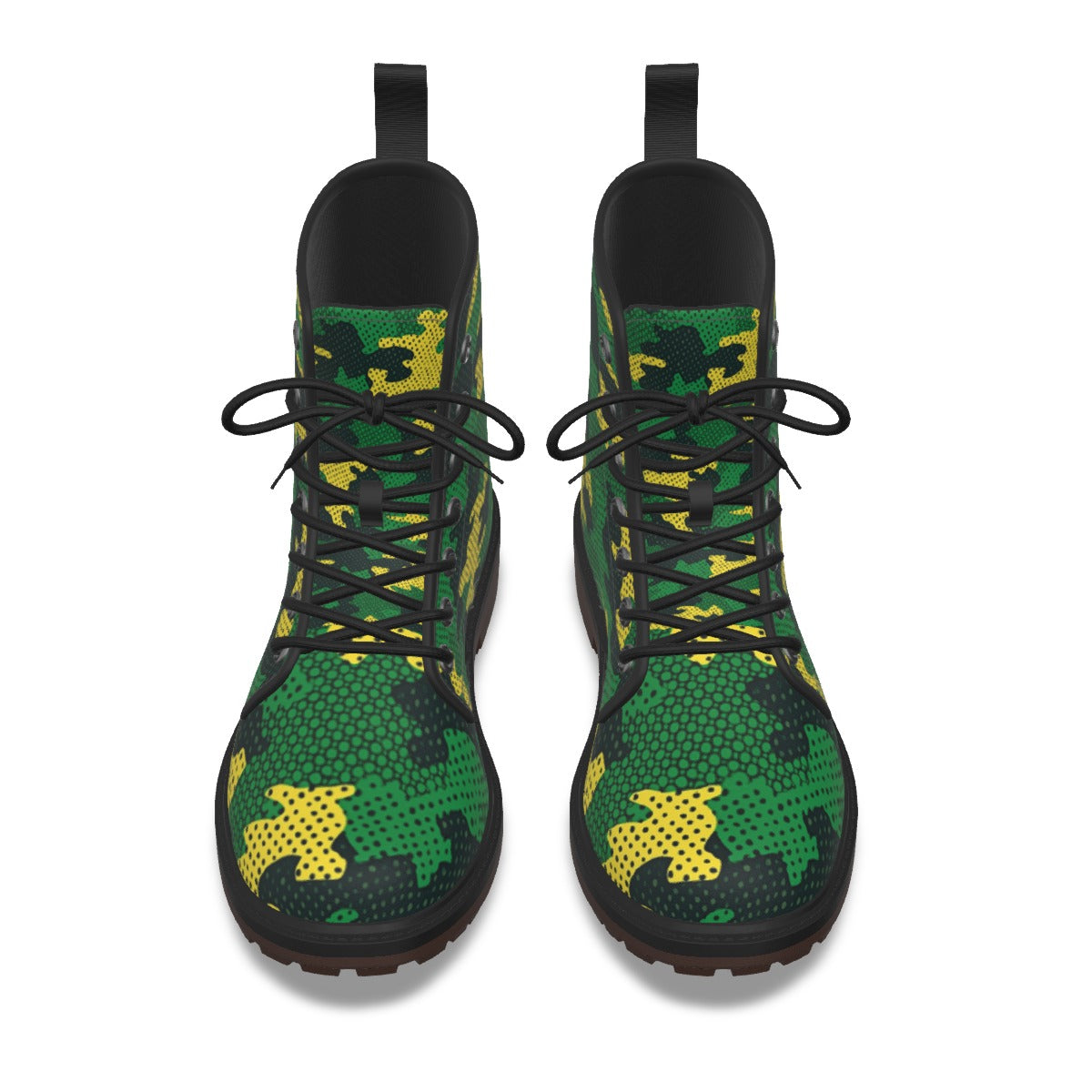 Urban Legend Oregon Ducks Green Yellow White Camo Martin Short Boots