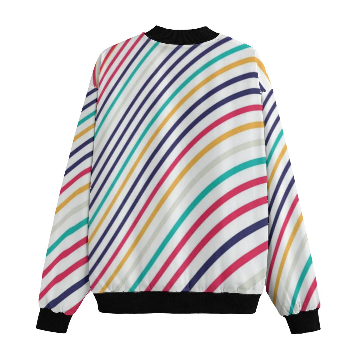 Spray Paint Drips Geometric Abstract Art Marbling Colorful Fleece Bomber Jacket – Urban Streetwear E