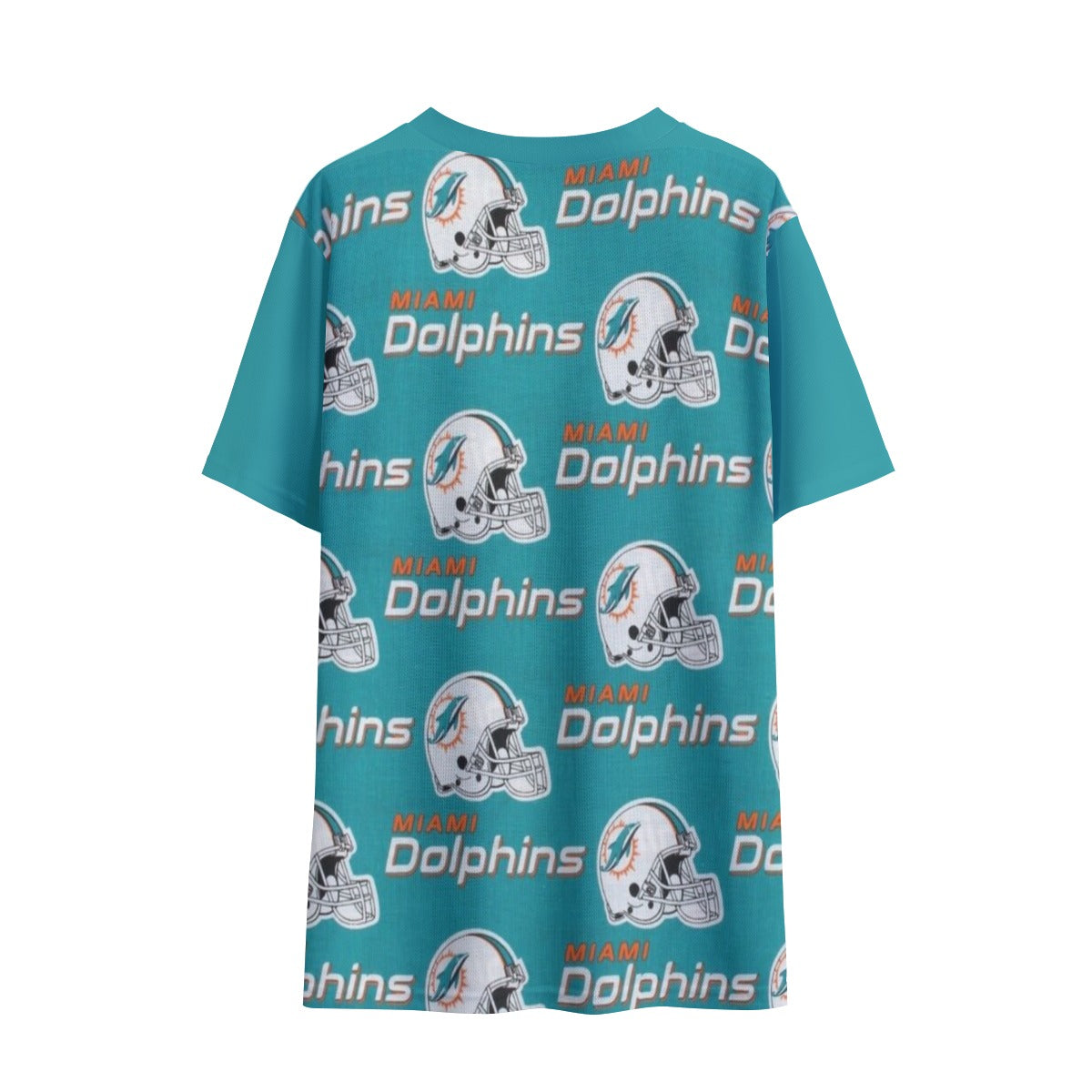 Miami Football Game Day All-Over Print Children's Round Neck T-Shirt|145GSM Birdseye