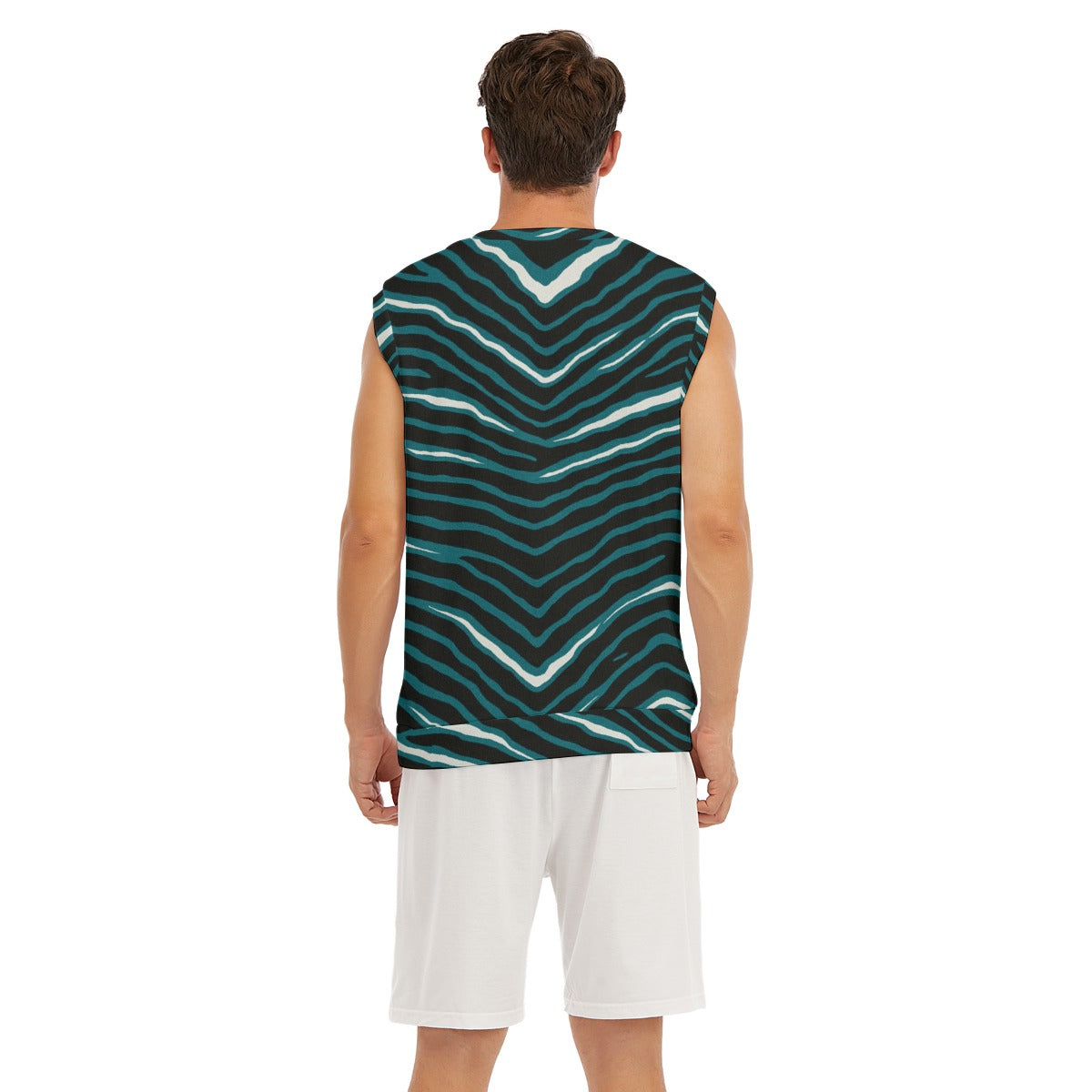 Philadelphia Football Game Day All-Over Print Men's Imitation Knitted V-neck Vest