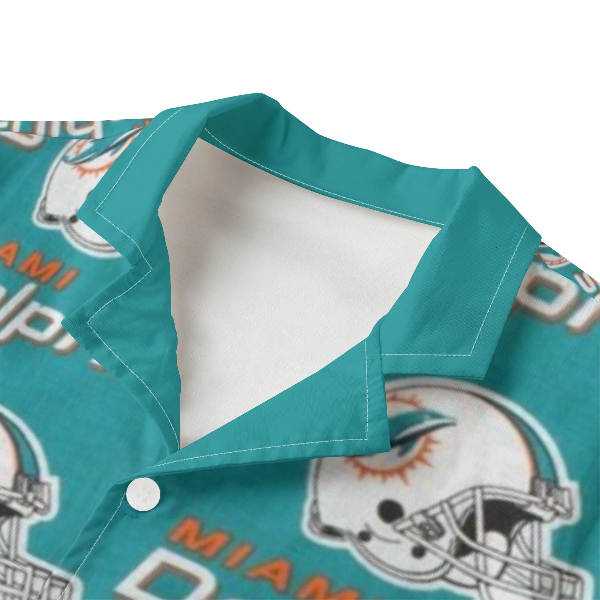 Miami Football Game Day All-Over Print Kid's Hawaiian Vacation Shirt | 115GSM Cotton poplin