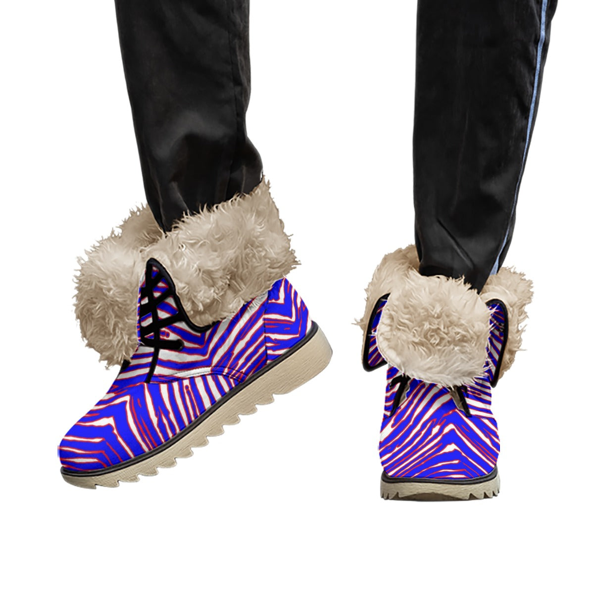 Buffalo Bills Zubaz Women's Plush Boots