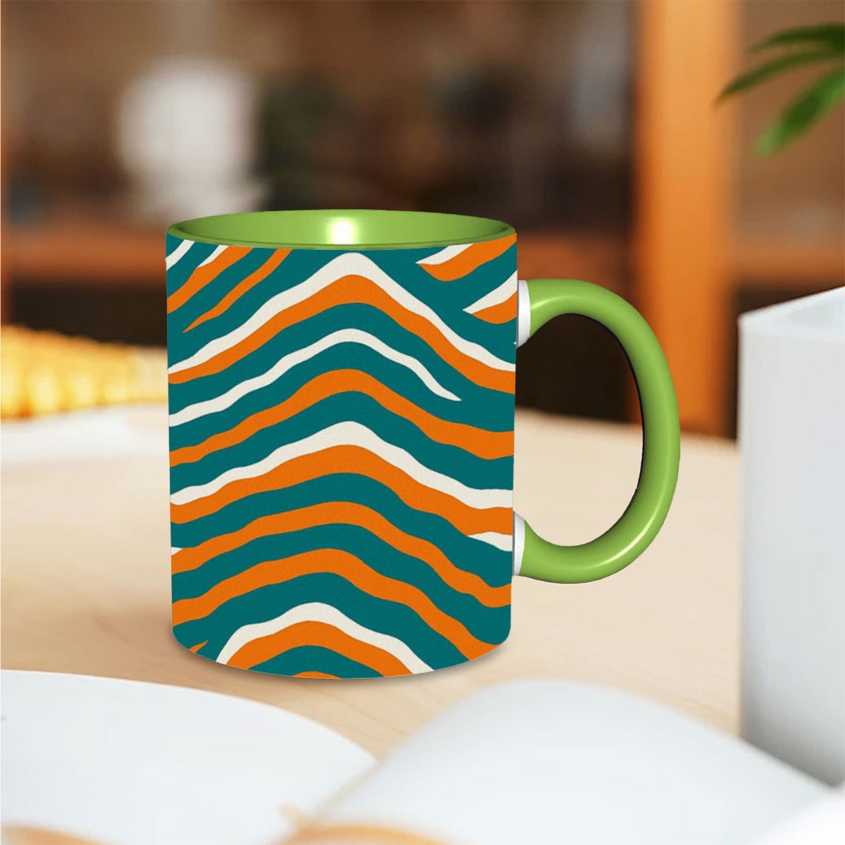 Miami Football Game Day 11oz Double Color Mug For the USA