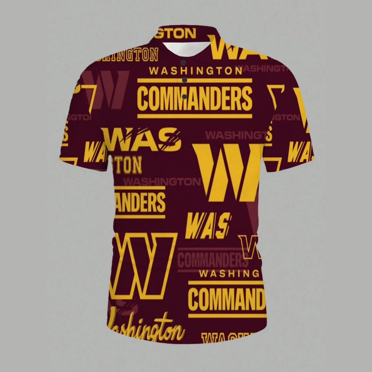 Washington Commanders Men’s Basic Polo Shirt