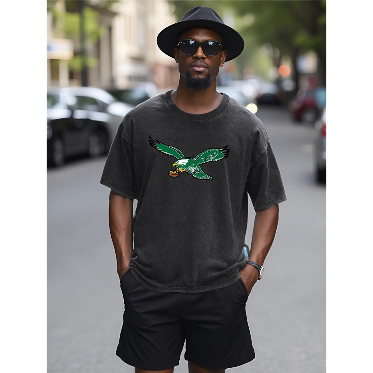 Philadelphia Football Game Day Unisex Heavyweight T-shirt For The USA| 230GSM DTF